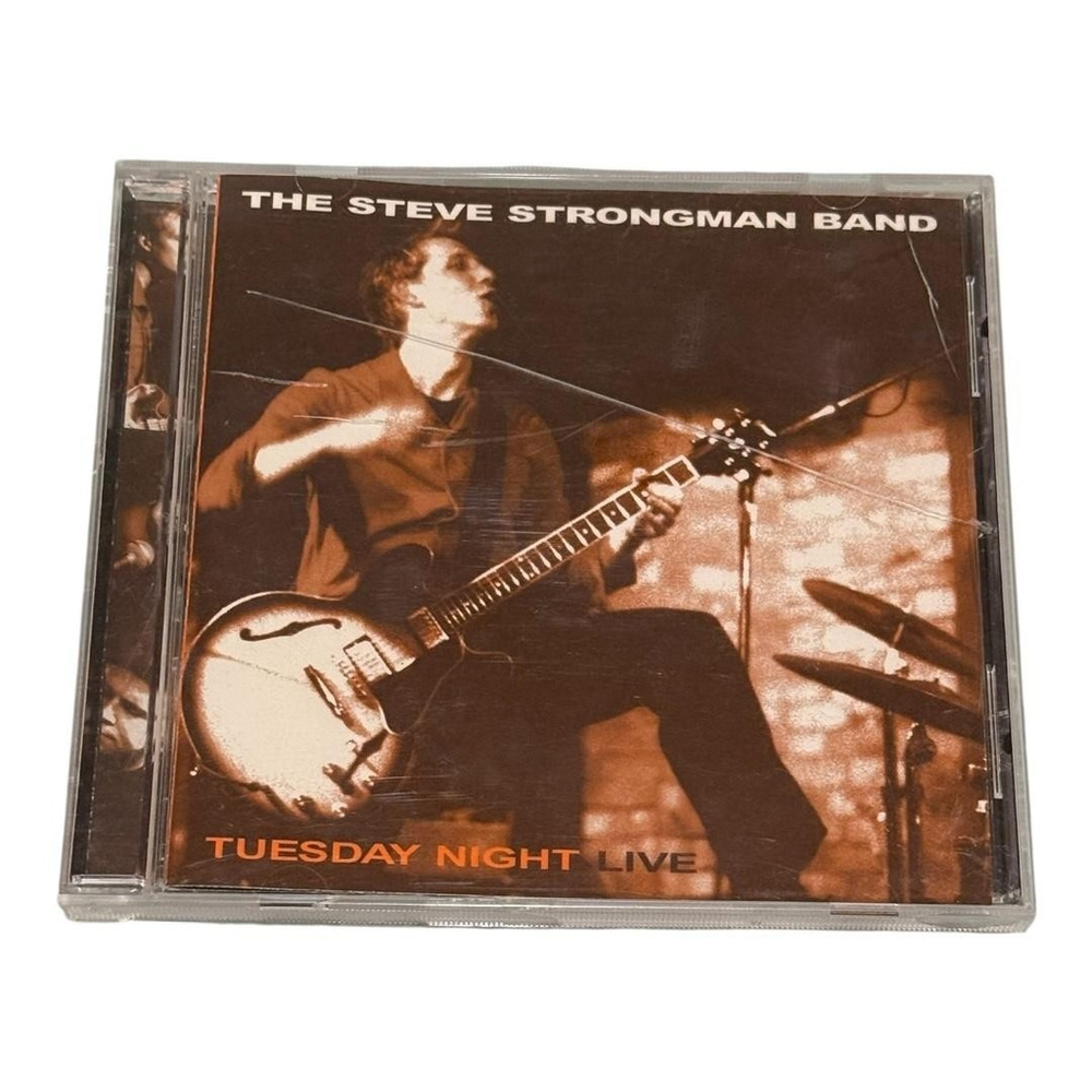 The Steve Strongman Band CD Tuesday Night Live Blues Rock Album Basement Bar